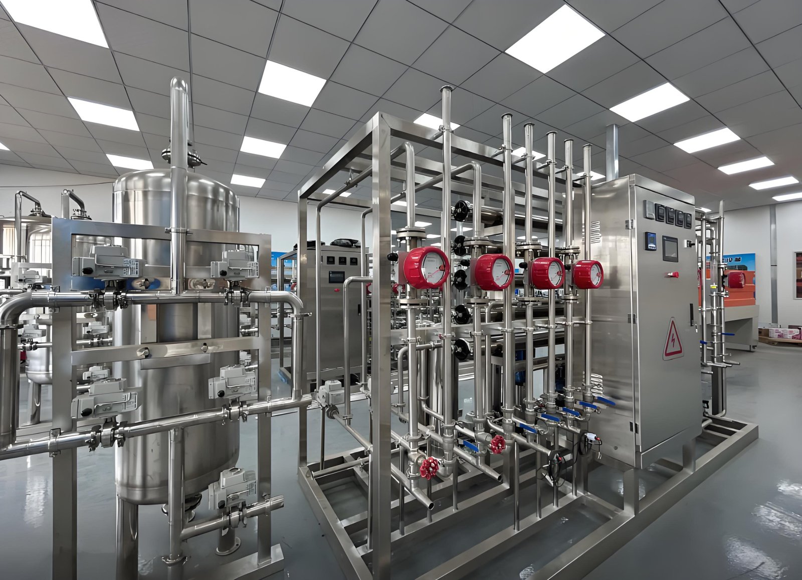 WANDONG ENVIRO Double-Pass RO and EDI Ultrapure Water System
