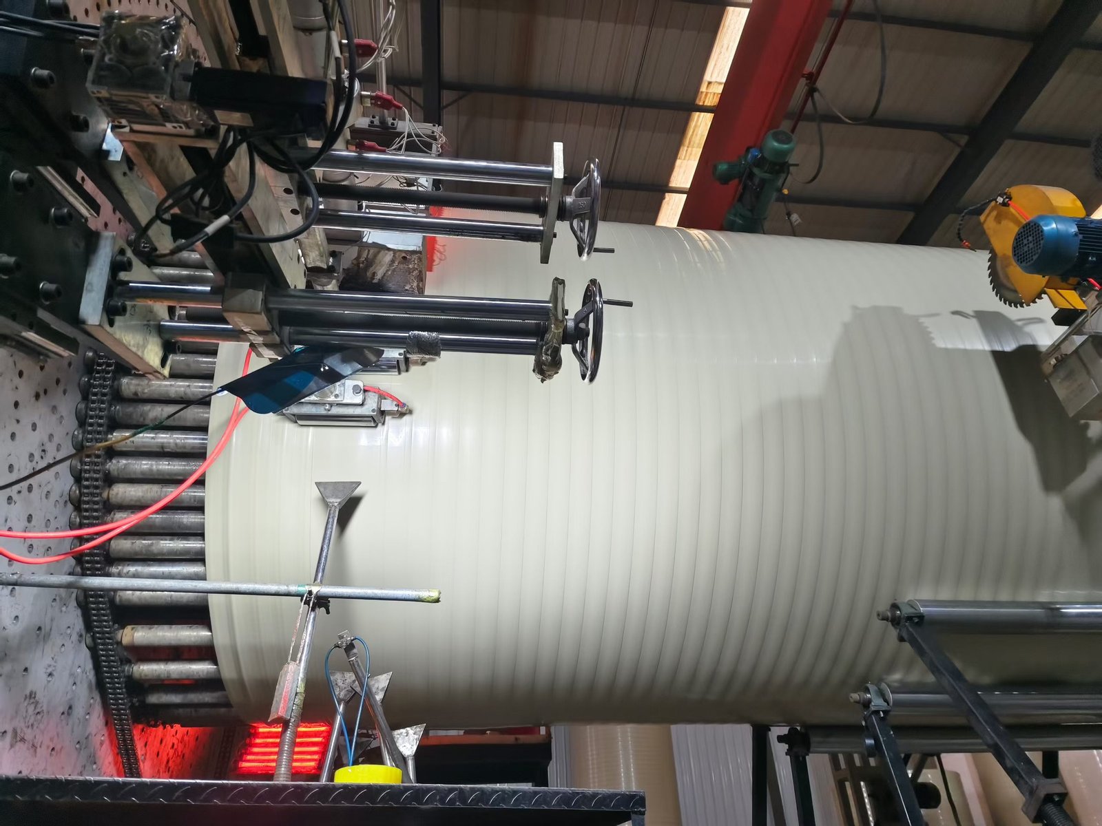 WANDONG ENVIRO FRP Pressure Vessel Filament Winding Process