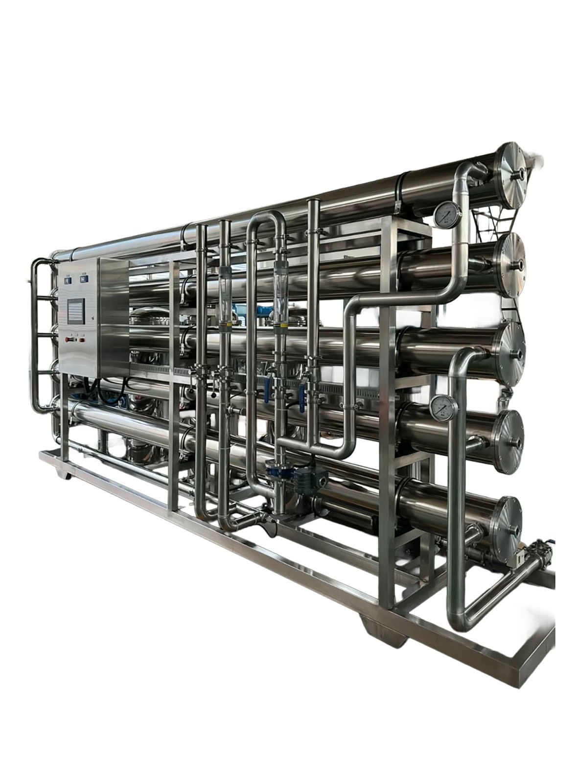 WANDONG ENVIRO Heavy-Duty SS304 RO Skid Frame