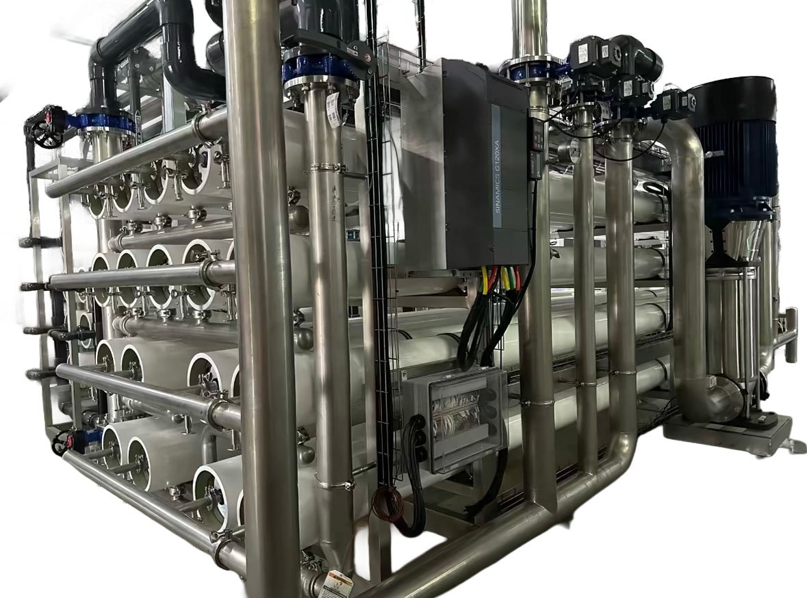 WANDONG ENVIRO High Pressure RO Pump Manifold Integration