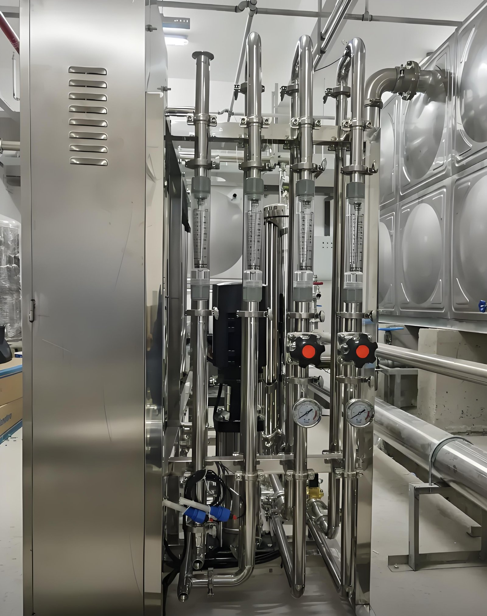 WANDONG ENVIRO Hygienic Stainless Steel Piping Manifold Welding