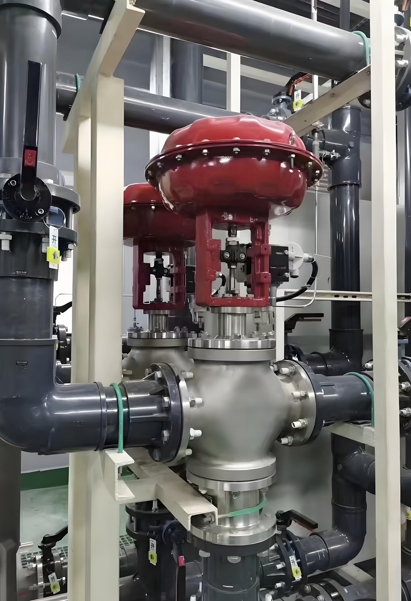 WANDONG ENVIRO Pneumatic Actuator Butterfly Valve