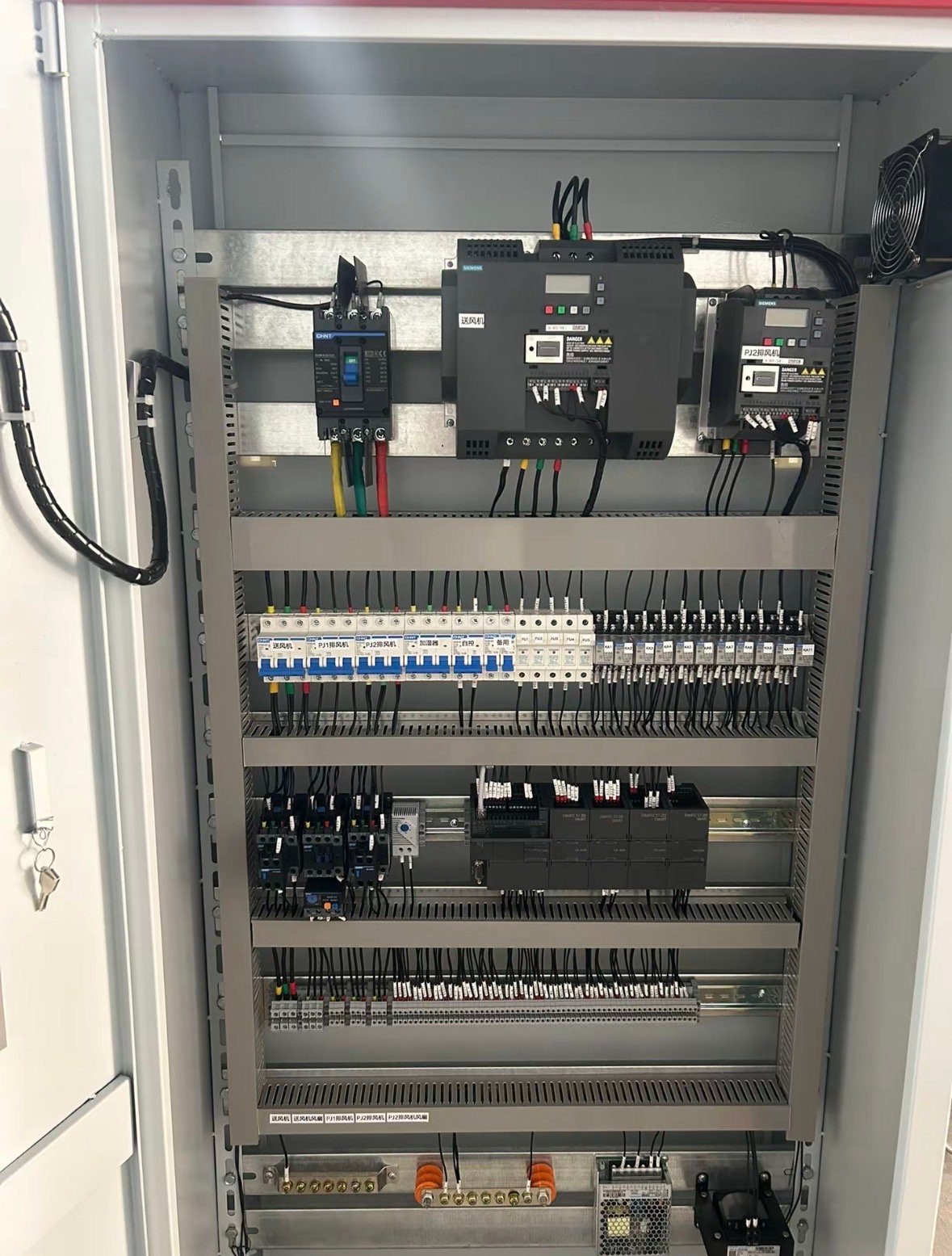 WANDONG ENVIRO Siemens PLC Control Cabinet Wiring for RO System