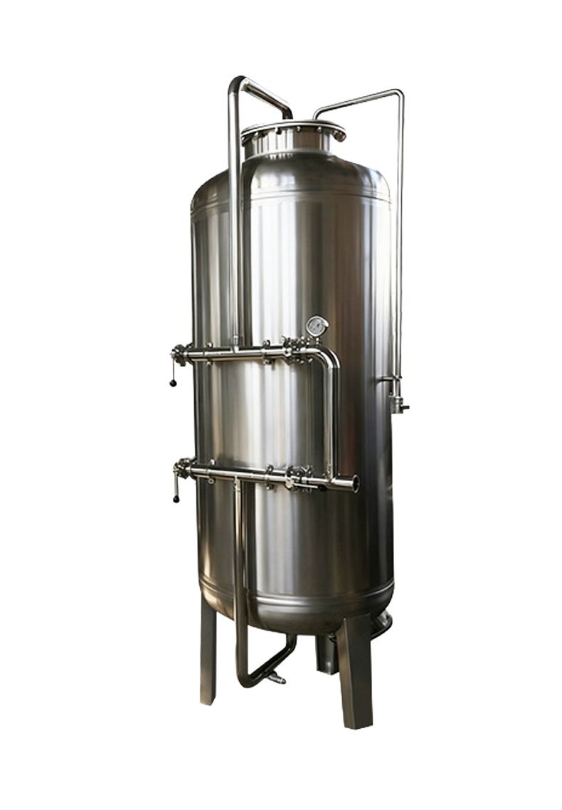 WANDONG ENVIRO SS304 Multi-Media Filter Pretreatment Tank